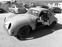  Porsche 356 Pre A 1955 Silver