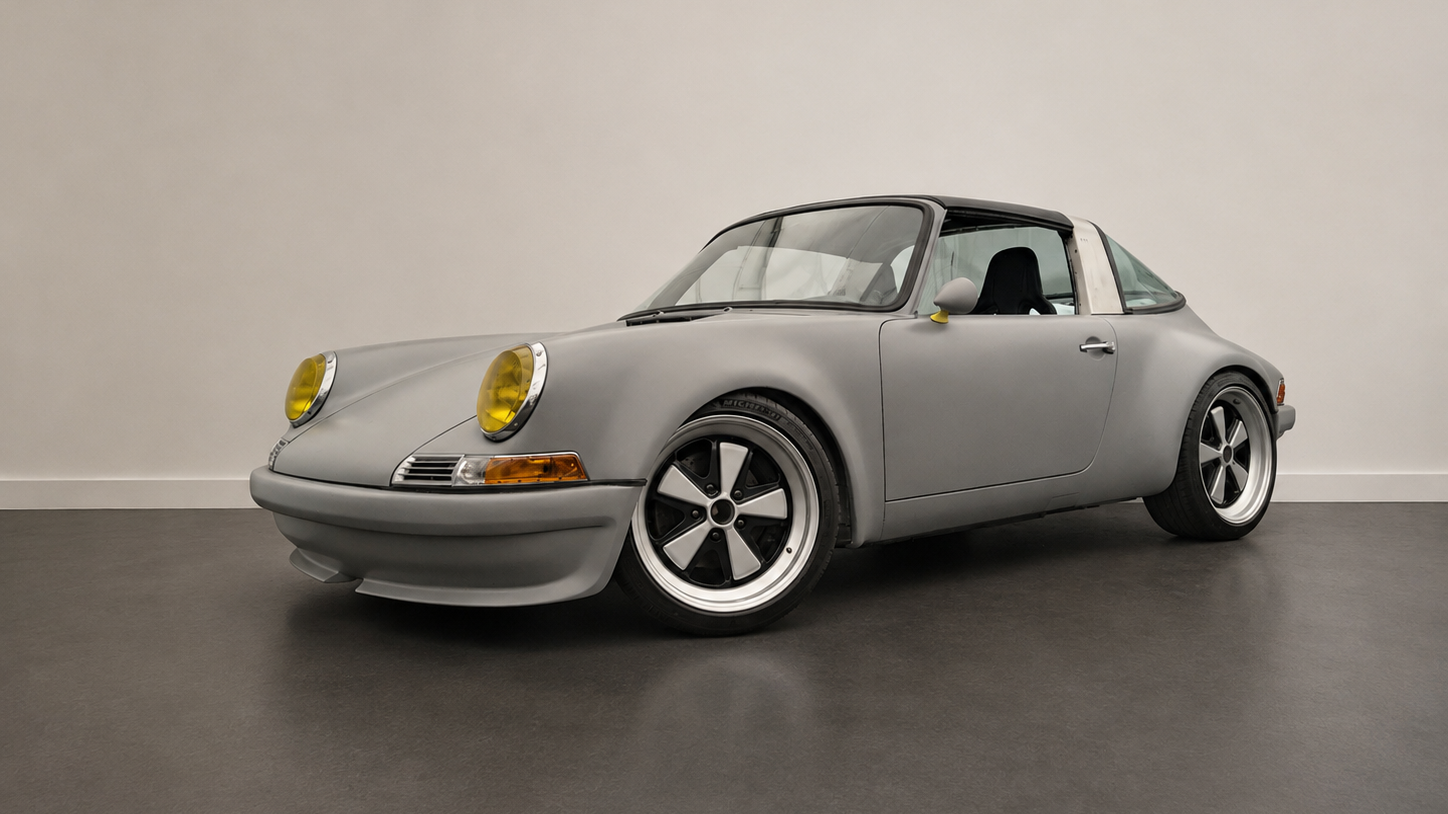 porsche-993-targa-backdate-current_2 Porsche 993 Targa backdate project under construction at Urbans Garage